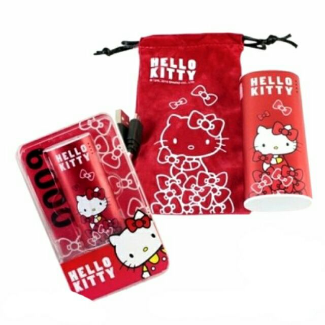 全新 Hello Kitty 凱蒂貓 行動電源 KT-PBA6000