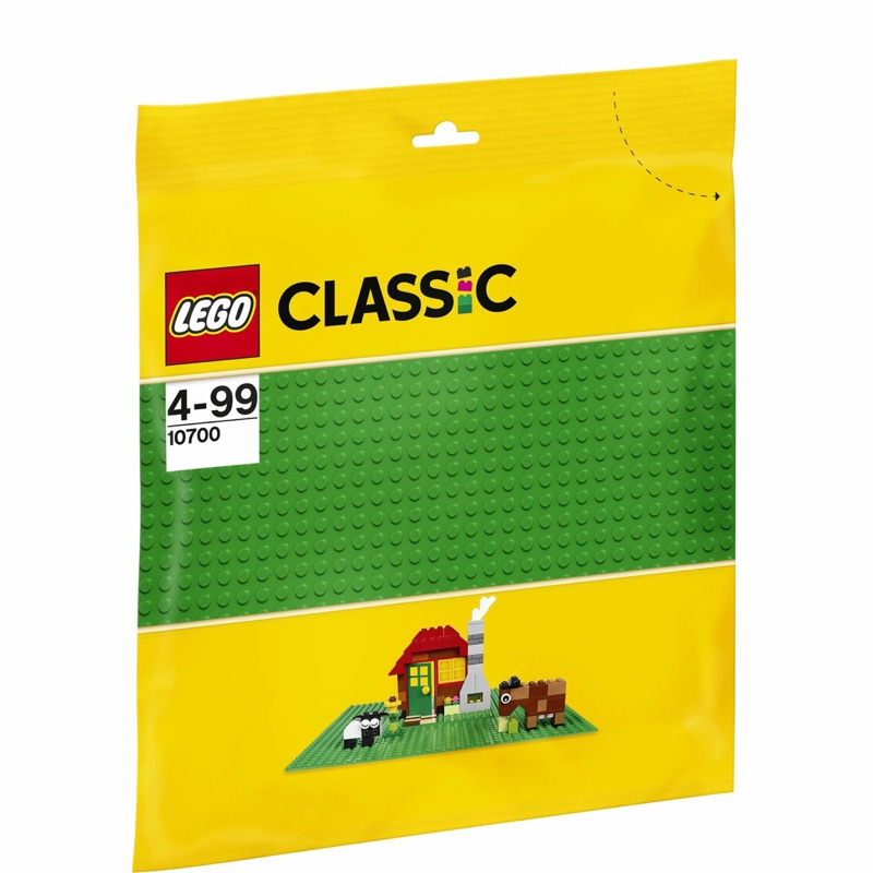 木木玩具 樂高 LEGO 10700 綠色底板 底版