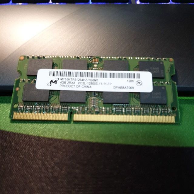 Micron美光 筆電記憶體 DDR3 4G