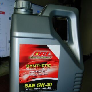 OBL歐布隆5W-40/4公升裝全合成(競技版)機油API SN[㊣公司貨]-