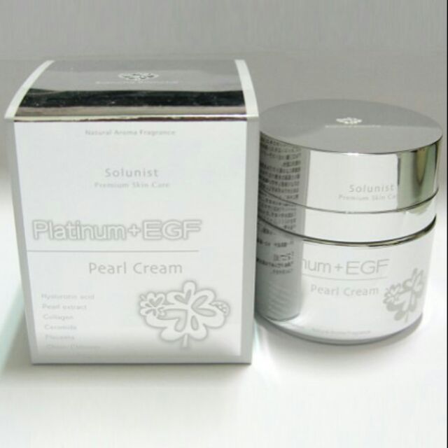 Platinum+EGFパールクリーム Platinum EGF Pearl Cream(白金EGF深層活化珍珠精華霜)的價格推薦