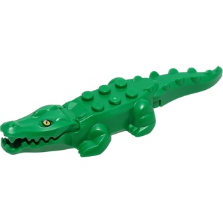 樂高 LEGO 綠色 鱷魚 動物 野外 救援 18904c04pb01 60302 Green Crocodile