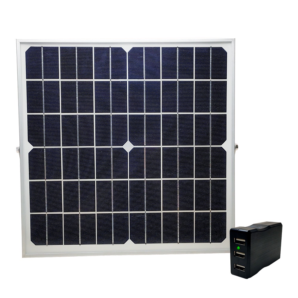 【傑太光能】V-29 太陽能5V發電系統 監視器可用 太陽能轉USB 5V 應急系統 停電 發電機 備電 露營 戶外