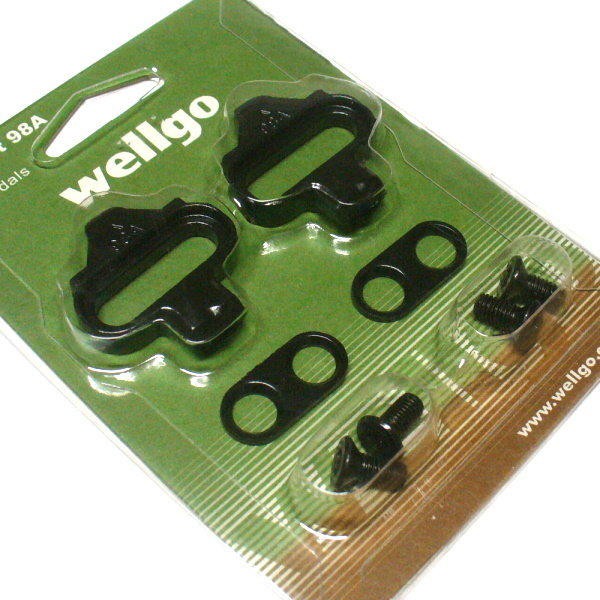 【vsmart】Wellgo 98A SPD系統 登山車專用鞋底板 扣片 黑 H88