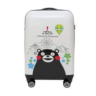 福利品~熊本熊 Kumamon 超輕硬殼PC/ABS行李箱登機箱 24吋(海關鎖)