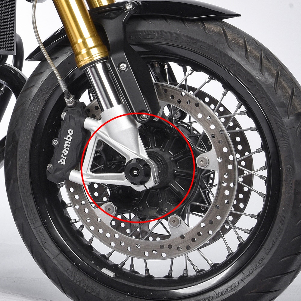 Ultrasupplier 適用於 R Nine T 前輪前叉滑塊保護器適用於 BMW R Nine T R9T 201