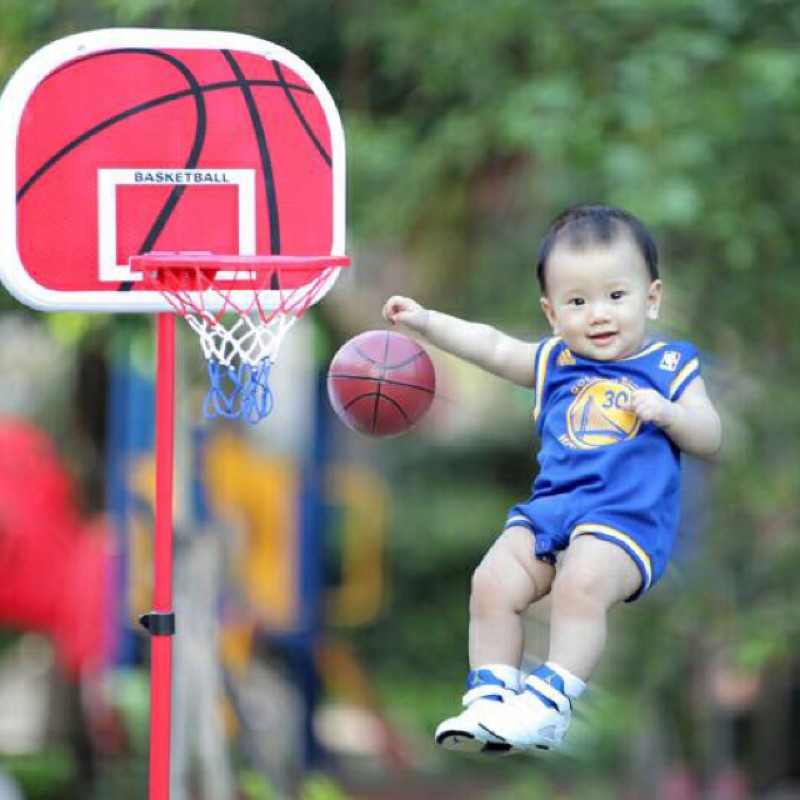 美國NBA正品勇士隊Curry小孩童寶寶連身包屁球衣 jordan鞋也有售