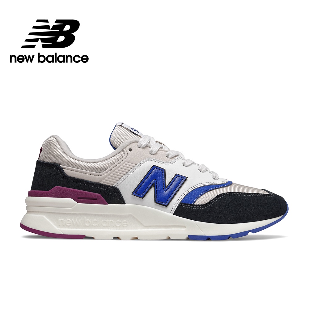 【New Balance】 NB 復古運動鞋_中性_黑白藍配色_CM997HXV-D楦 997