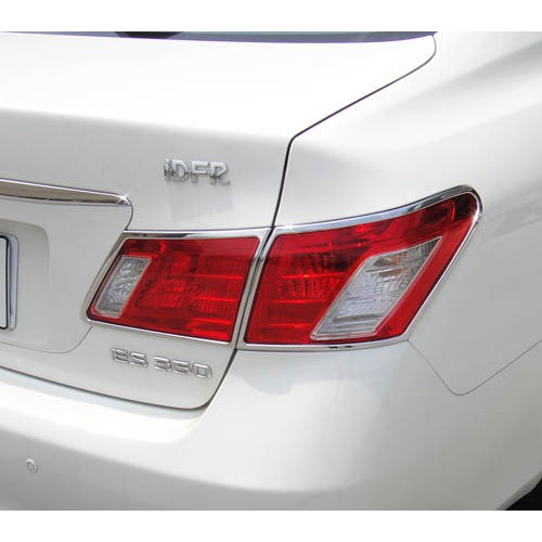 圓夢工廠 Lexus 2006~2009 ES300 ES330 ES350 改裝 鍍鉻銀車燈框飾貼 後燈框 尾燈框