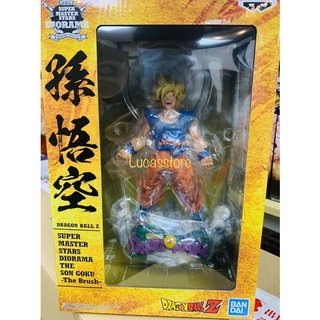 艾頑玩具 現貨 Banpresto 代理版景品七龍珠z Smsd 超級賽亞人孫悟空the Brush 蝦皮購物