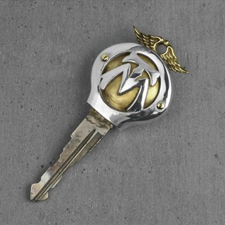 【METALIZE直營網路門市】MT舊時代925銀/黃銅復古訂製鑰匙頭