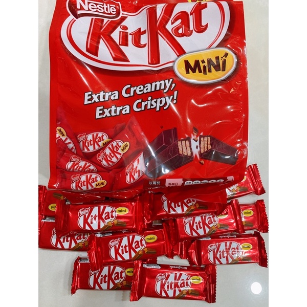 雀巢Coklat Kit Kat MINI 奇巧迷你威化巧克力家庭號
