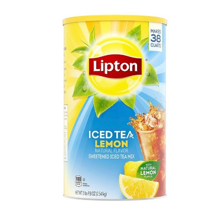 【蝦皮茉兒】宅配免運 🚚 Lipton立頓冰檸檬風味紅茶粉2.54公斤 加拿大製 COSTCO 好市多