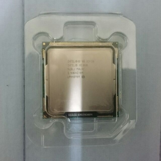 Intel Xeon X3430 四核心伺服器級處理器 適用LGA1156腳位主機板，支援DDR3