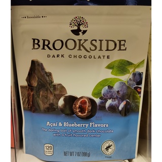 Brookside巴西莓夾餡黑巧克力(198g)