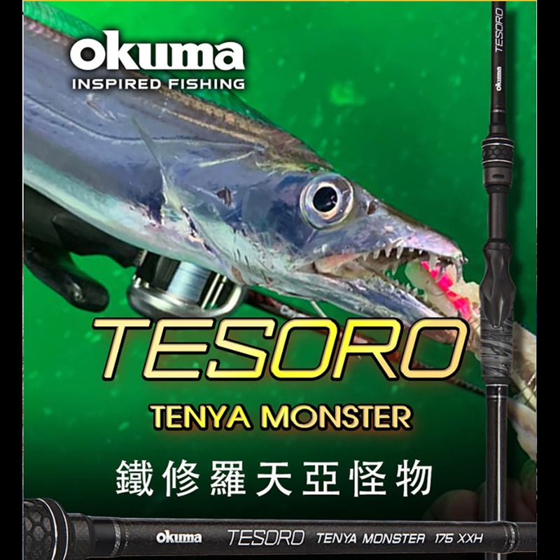 中壢鴻海釣具《okuma》鐵修羅 天亞怪物 TSRTM175XXH 天亞竿