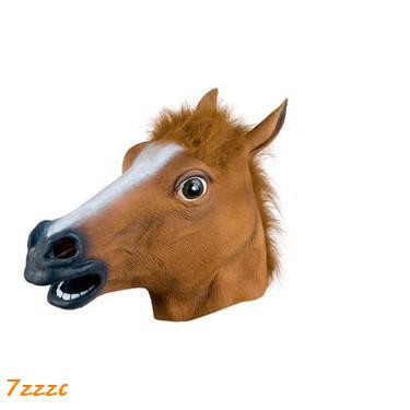 現貨 萬聖節鬼節魔鬼面具恐怖牛頭馬頭乳膠頭套牛頭馬面頭套面具 蝦皮購物