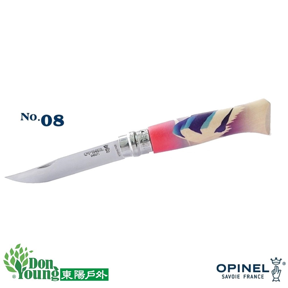 【OPINEL】法國刀不銹鋼系列 No.08 法國紋身藝術家創作限量版OPI 002445