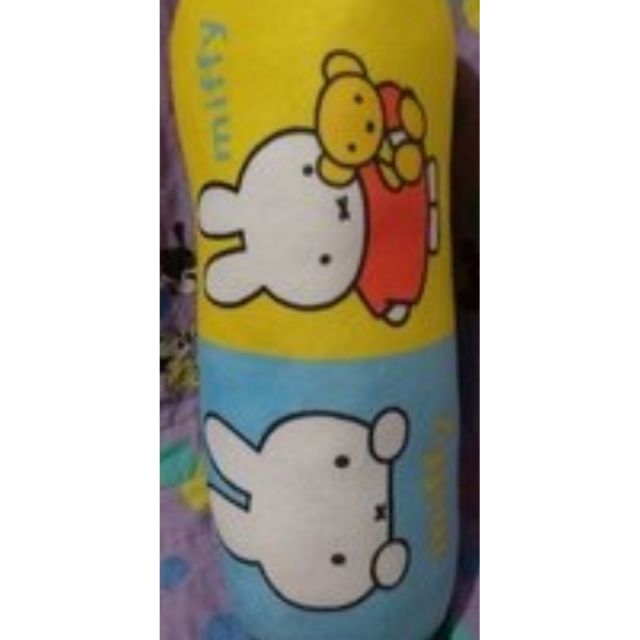 正版三麗鷗米菲兔miffy 圓筒抱枕直筒抱枕靠枕抱枕 居家 枕頭 抱枕 可愛 蝦皮購物