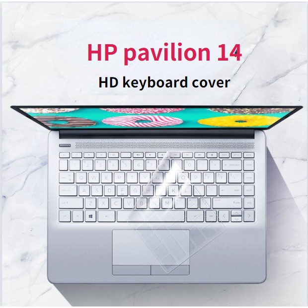Hp pavilion 14 X360 14-BA/14-BW 的 HP 246 G8 245 G8 高清鍵盤保護膜筆記