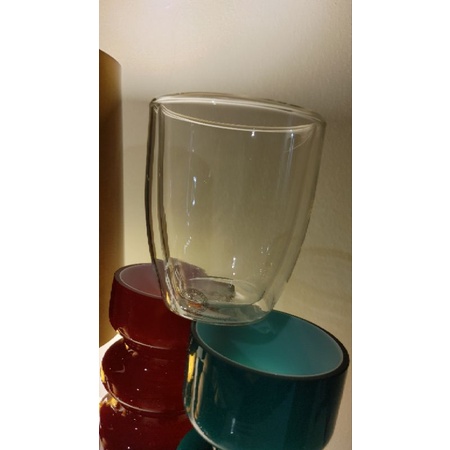 丹麥 Bodum Bistro No.10605 480ml 雙層耐熱玻璃杯組