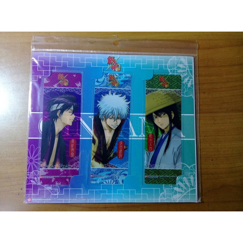 銀魂鬼兵隊pvc書籤組 蝦皮購物