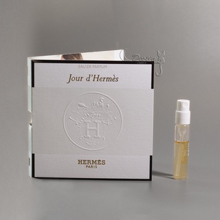 HERMES 愛馬仕 愛馬仕之光 Jour D'Hermes 女性淡香精 2mL 可噴式 試管香水 全新