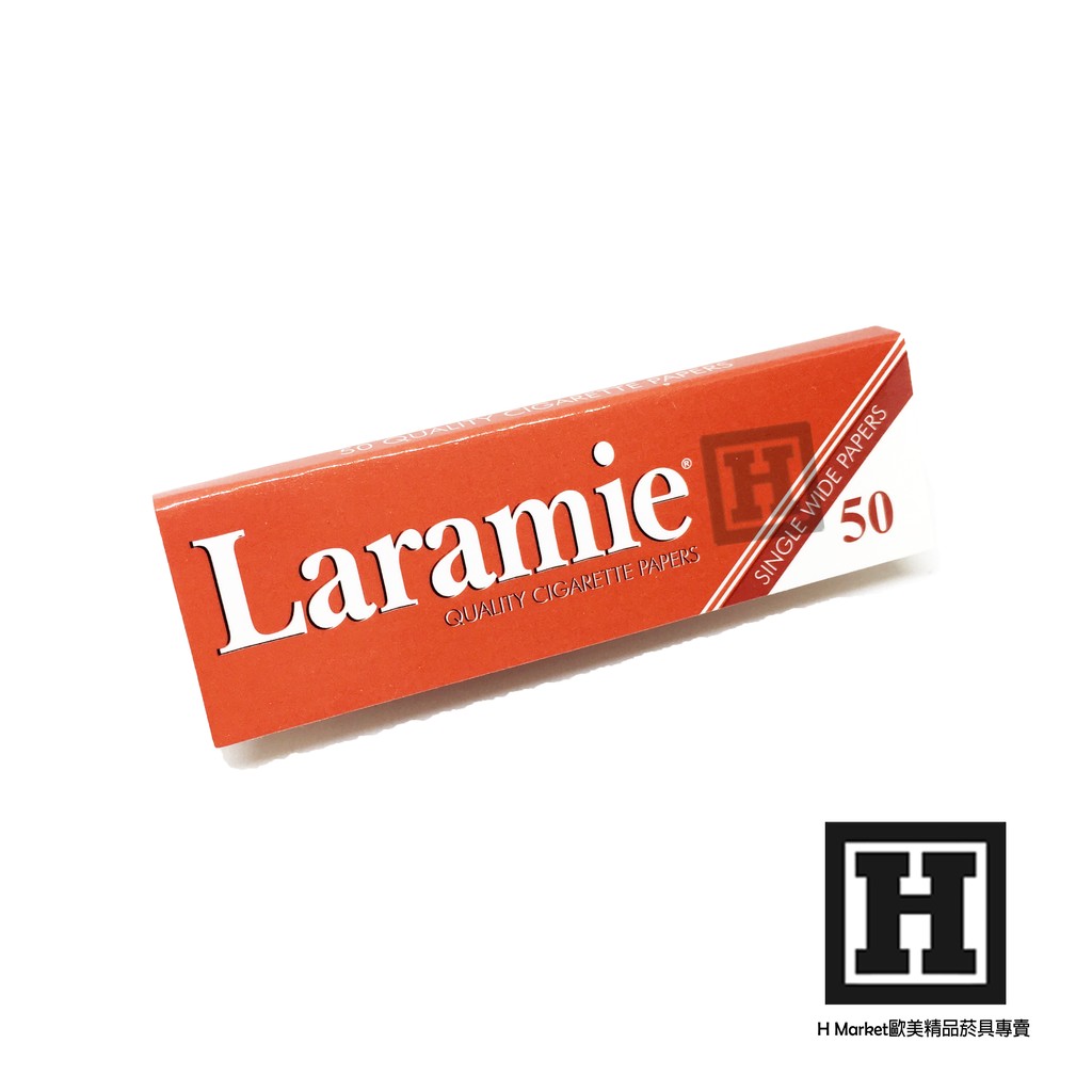 [H Market] 西班牙原裝進口 Laramie Single Wide 紅標 捲菸紙 70mm 50入 菸紙 捲煙