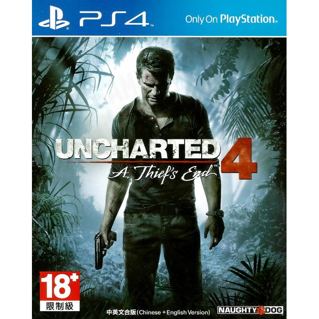 【二手遊戲】PS4 秘境探險4 盜賊末路 UNCHARTED IV 4 A THIEF'S END 中文版 台中恐龍電玩