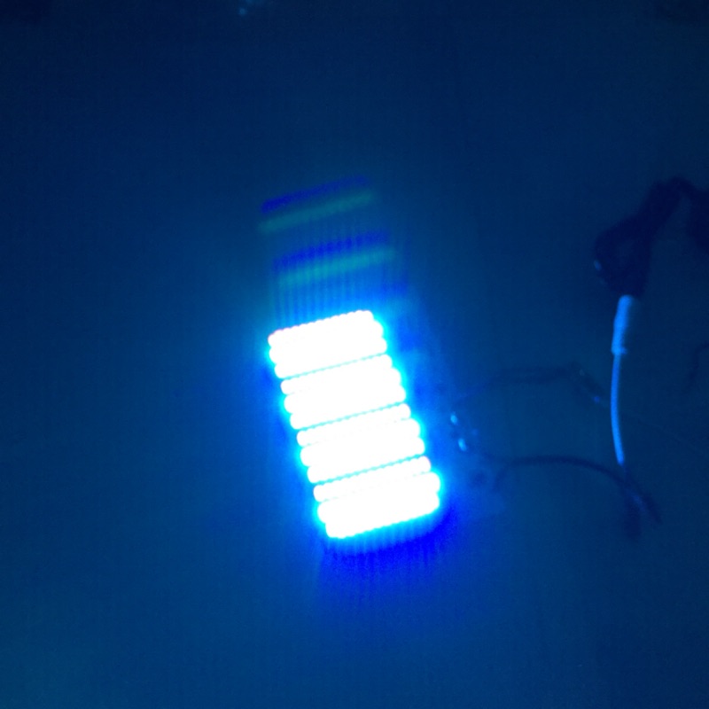 高亮度LED七彩RGB遙控變色100W鋁基燈板舞台燈氣氛燈遠距離遙控18650電池-DIY改裝-實驗習題-太陽能3.2V