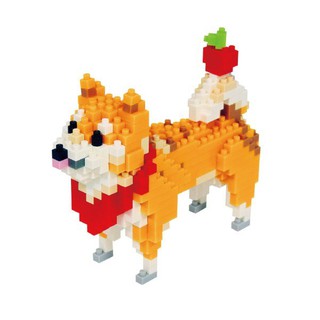 玩得購【Tico微型積木】寵物系列-柴犬 T-9406