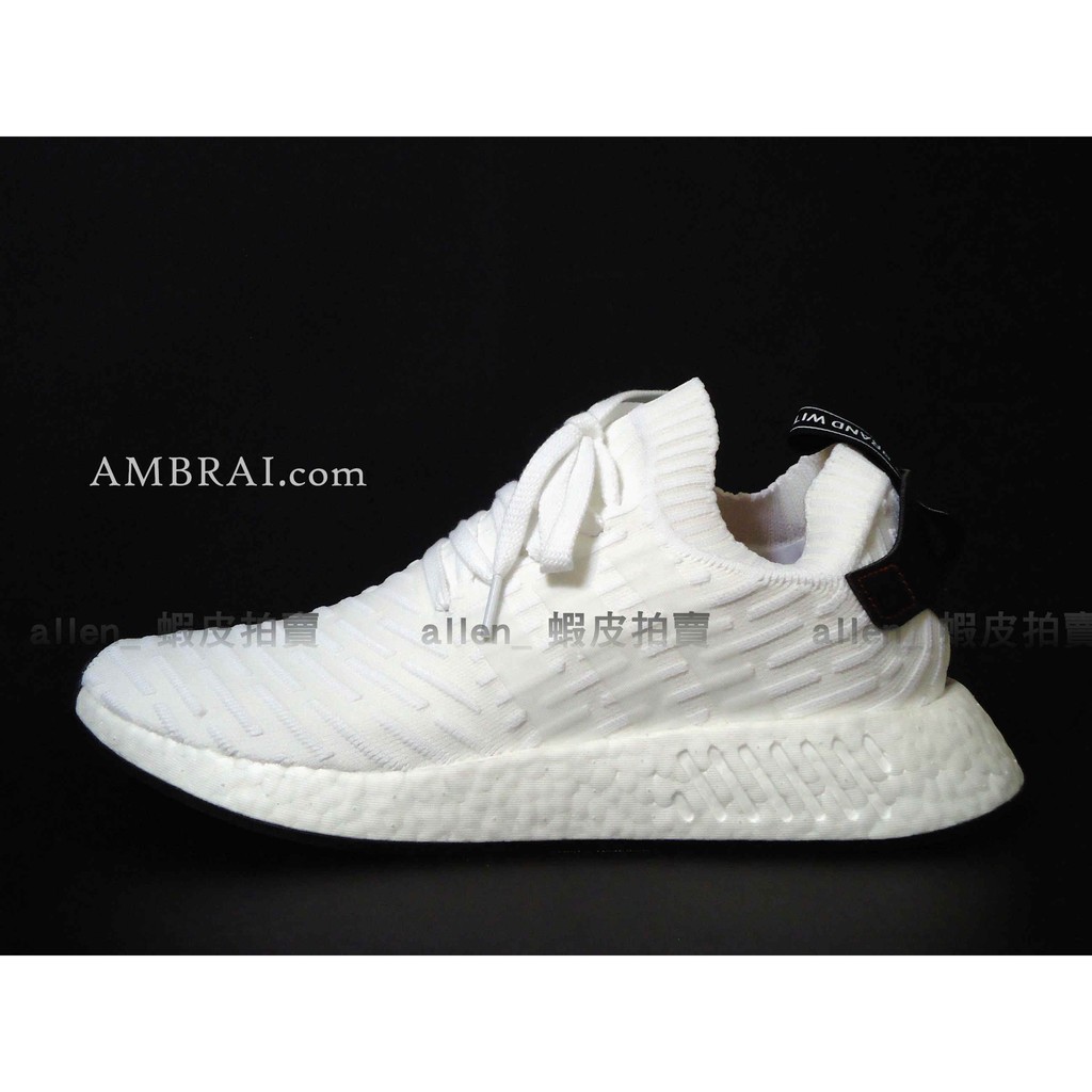 【AMBRAI.恩倍】 adidas NMD R2 PK 熊貓 迷宮 編織 潮流 休閒 慢跑鞋 boost BY3015