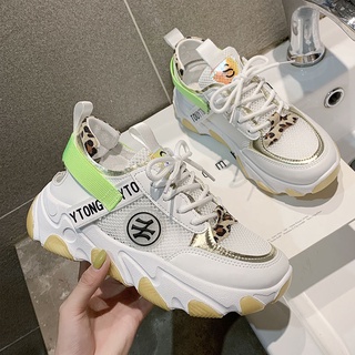 特惠🚀🚀✨運動涼鞋女 2020夏季新款韓版百搭ins休閒鞋 網紅仙女風鏤空鞋 厚底涼鞋子