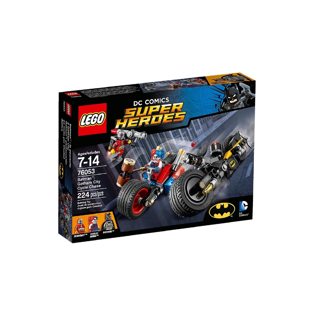 LEGO 樂高 Batman™: Gotham City Cycle Chase 蝙蝠俠：高譚市摩托車追逐戰 76053