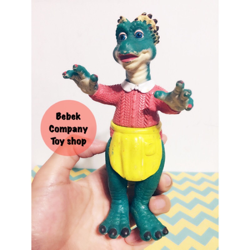 1991年 恐龍家族 電視影集 Disney dinosaurs tv show 恐龍媽媽 絕版 古董玩具 公仔 稀有