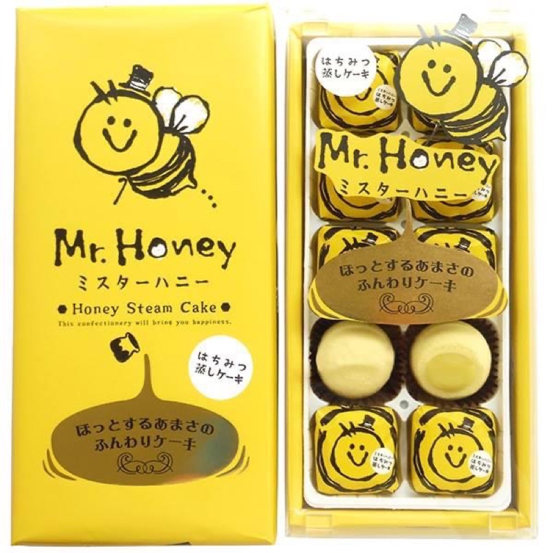 日本 丸三食品 Mr.Honey 蜂蜜蒸蛋糕禮盒