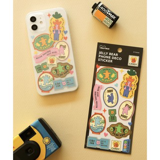 好心情日韓正品​雜貨『韓國 dailylike』現貨🔥 Deco Sticker無痕裝飾貼紙~可貼在手機平板上