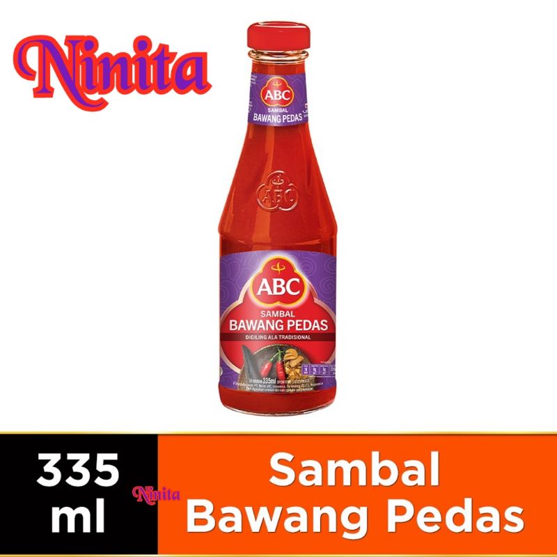 🧄ABC Sambal Bawang Pedas 335 ml 印尼 香蒜 辣椒醬