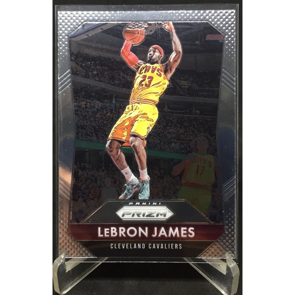 LeBRON JAMES NBA 籃球卡 2015-16 PANINI PRIZM #125 騎士隊 詹皇 喇叭詹