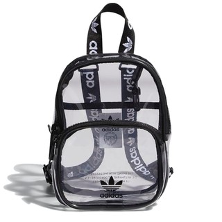 ADIDAS CLEAR MINI BACKPACK 迷你後背包 透明黑【A-KAY0】【CL5280】