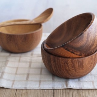 LINKIFE 木質系列 相思木沙拉碗/泡麵碗/原木餐具