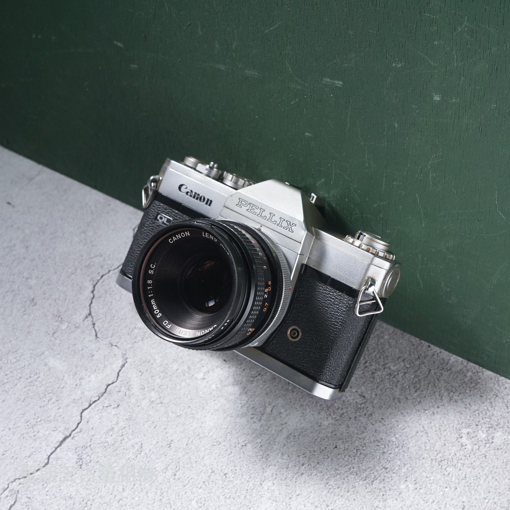 【星期天古董相機】CANON PELLIX + CANON FD 50mm F1.8 SLR 底片單眼相機