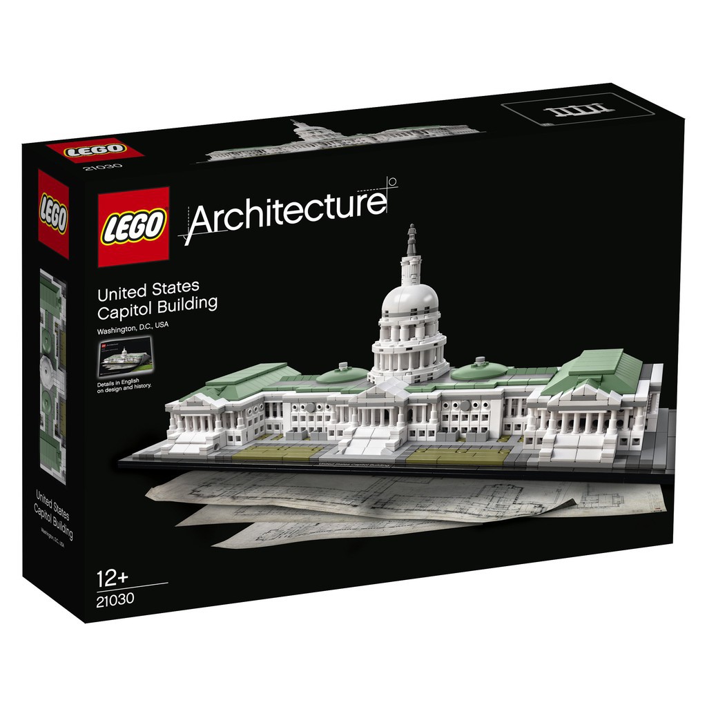 [玩樂高手附發票]公司貨 樂高 LEGO 21030 United States Capitol Building 絕版