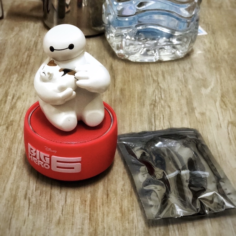 【InfoThink】BayMax杯麵藍牙燈光喇叭(無盒子）