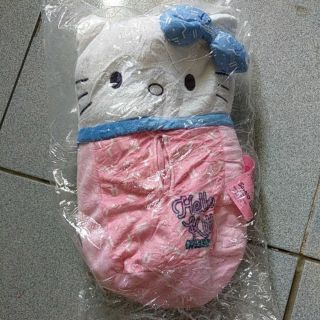 正版 三麗鷗 凱蒂貓 Hello Kitty 汽配絨毛掛式面紙套 汽車用 掛式 面紙套