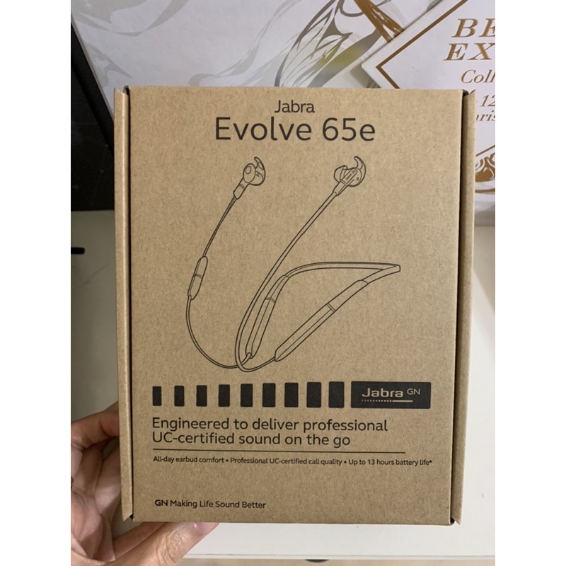 【Jabra】Evolve 65e 頸掛式藍牙耳機