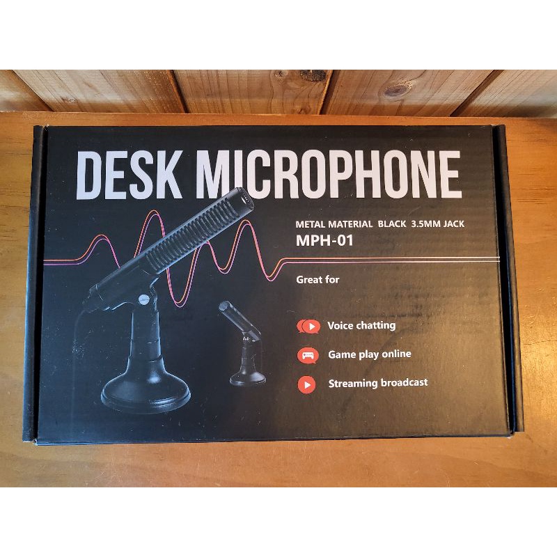 【樂樂的銅板雜貨店】Desk Microphone 桌上型麥克風 電競遊戲 會議 音質佳