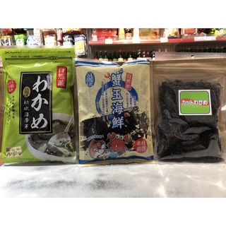 逸品園商店 現貨 海帶芽 富麗康海帶芽100公克 蟹玉海鮮海帶芽95公克 嫩葉海帶芽150公克 鹽昆布50克