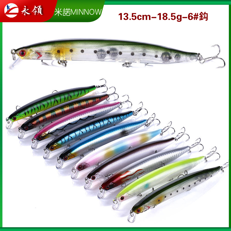 快速出貨 遠投海釣魚路亞魚餌13 5cm塑料漁具假餌18 5g海鱸魚鐳射仿真假餌仿生魚餌模擬魚餌路亞假餌魚 蝦皮購物