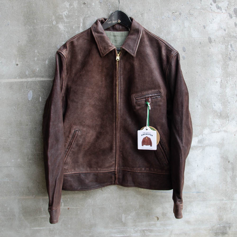 2022新款! LEVIS LVC TEAK2 男士羊皮皮衣 柔軟舒適 做舊款